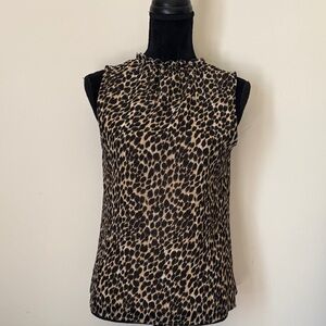 J Crew Leopard top